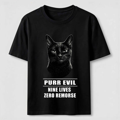 The Villain Era of My Cat Vintage Dark Cat T-Shirt