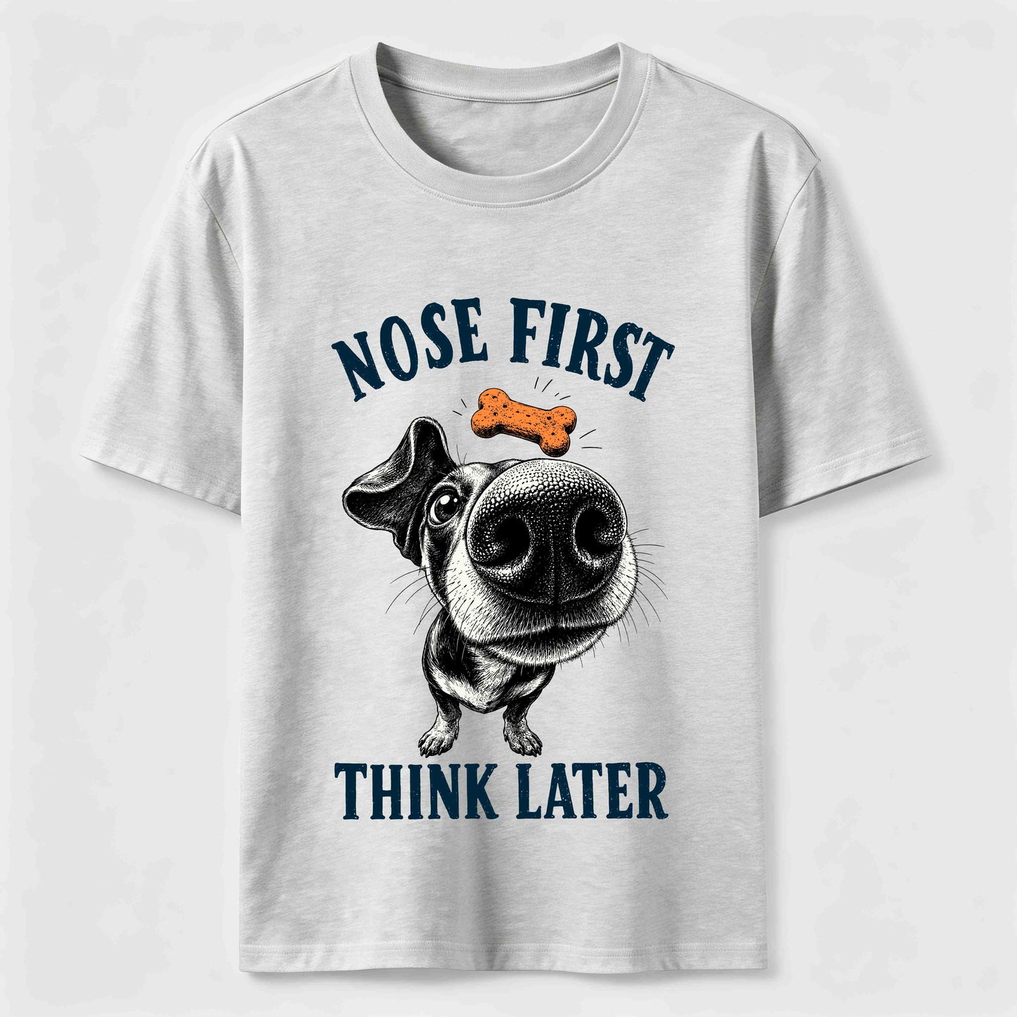 Nose First Dog Tee