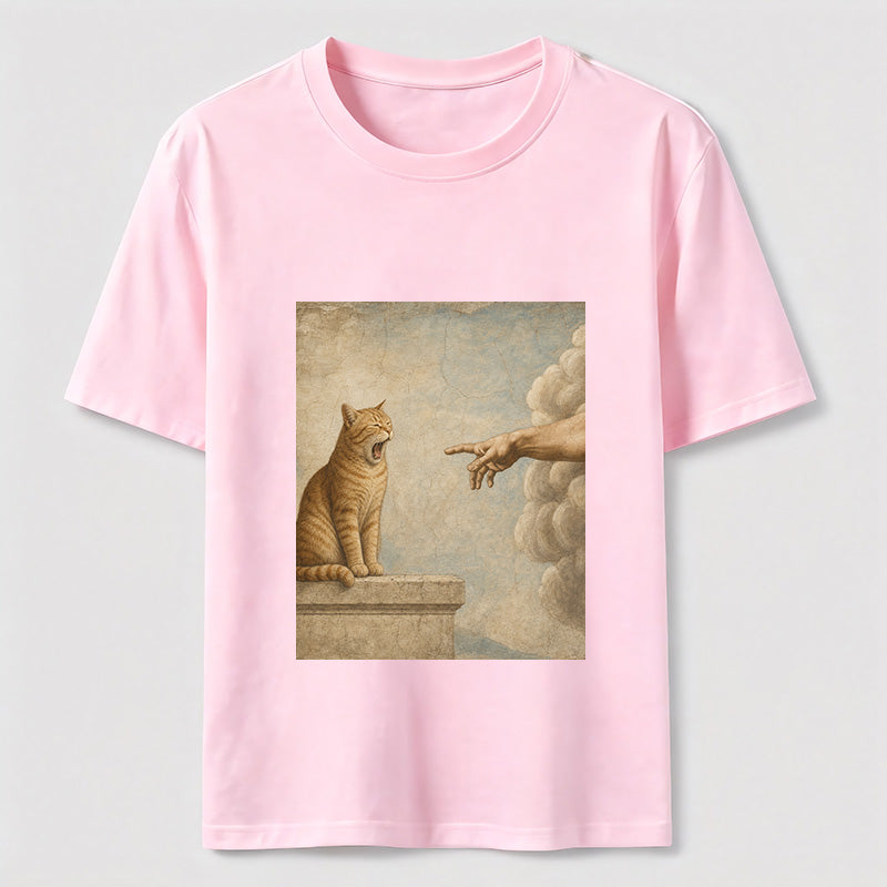 Creation Of Cat Art Tee