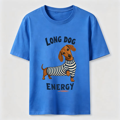 Long Dog Energy Dachshund Tee
