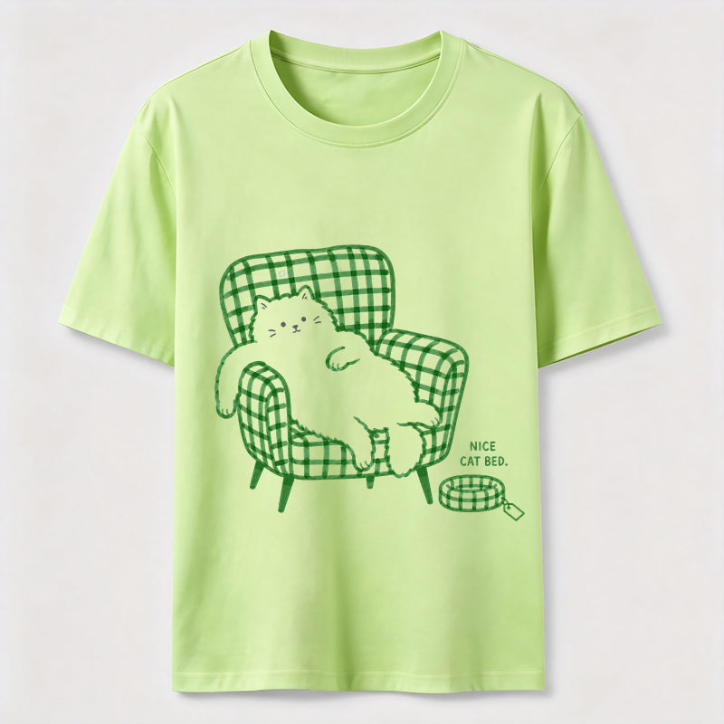 Reserved For The Lazy Cat Lover Graphic Tee