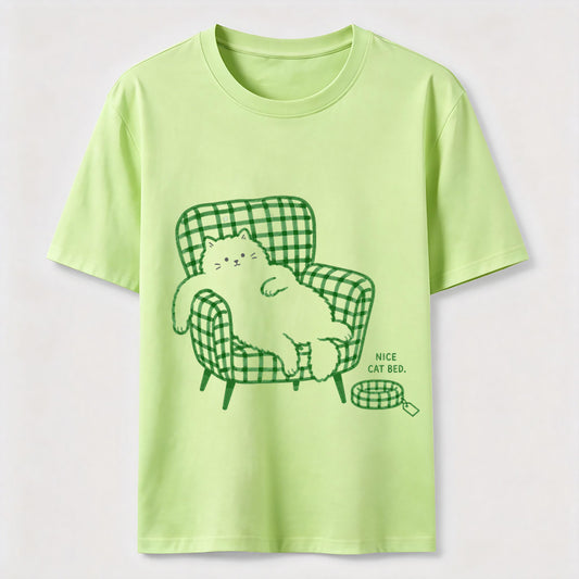 Reserved For The Lazy Cat Lover Graphic Tee