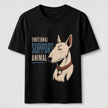 Emotional Support Bull Terrier T-Shirt