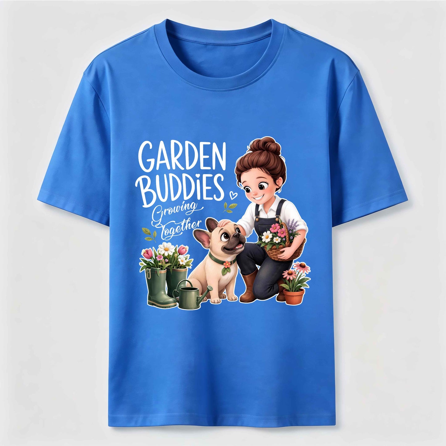 Garden Buddies French Bulldog T-Shirt