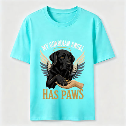 My Guardian Angel Has Paws T-Shirt