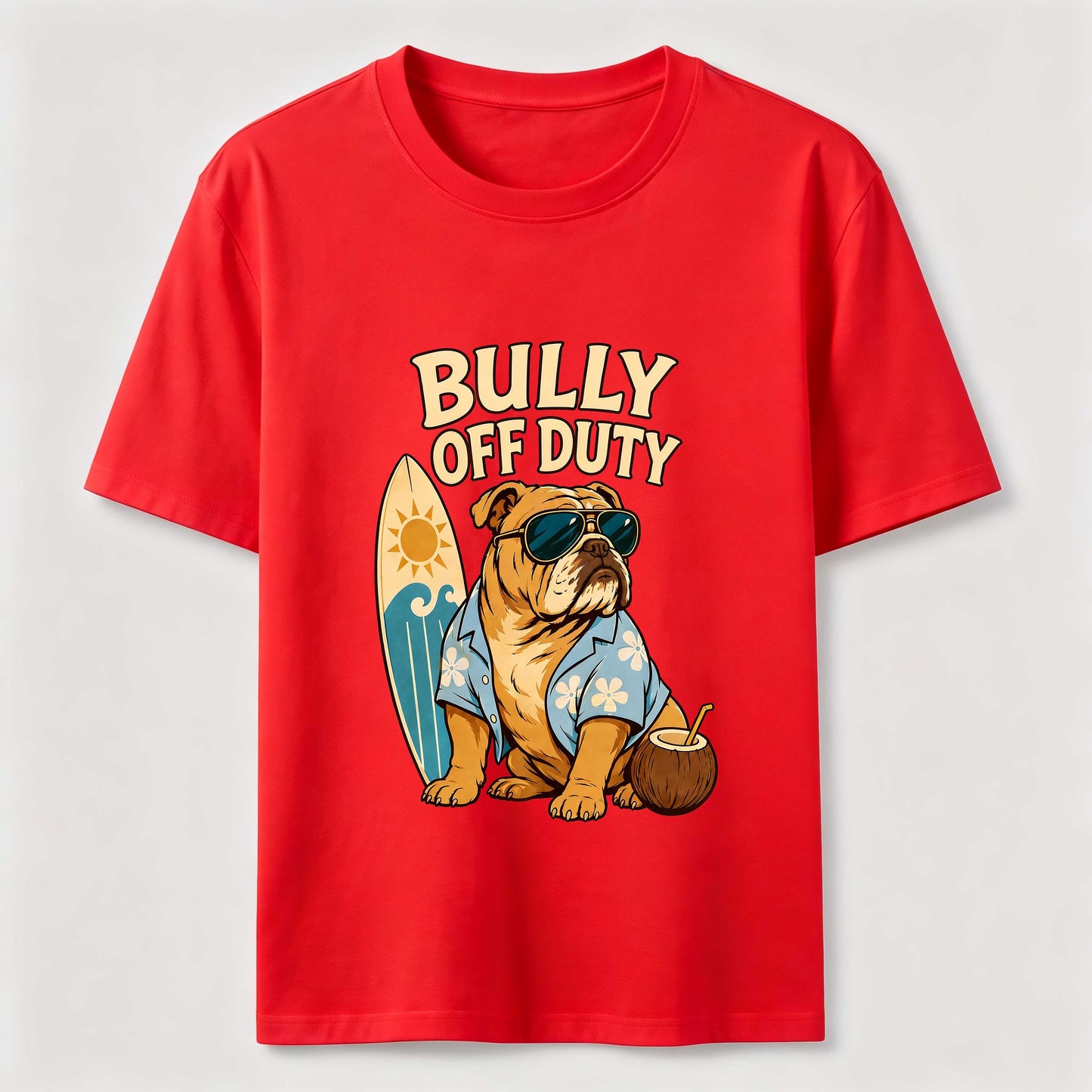 Bully Off Duty Bulldog T-Shirt