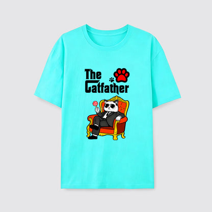 The Catfather Boss Mode Cat T-Shirt