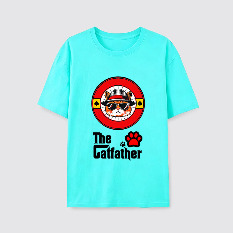 The Catfather Poker Face Cat T-Shirt
