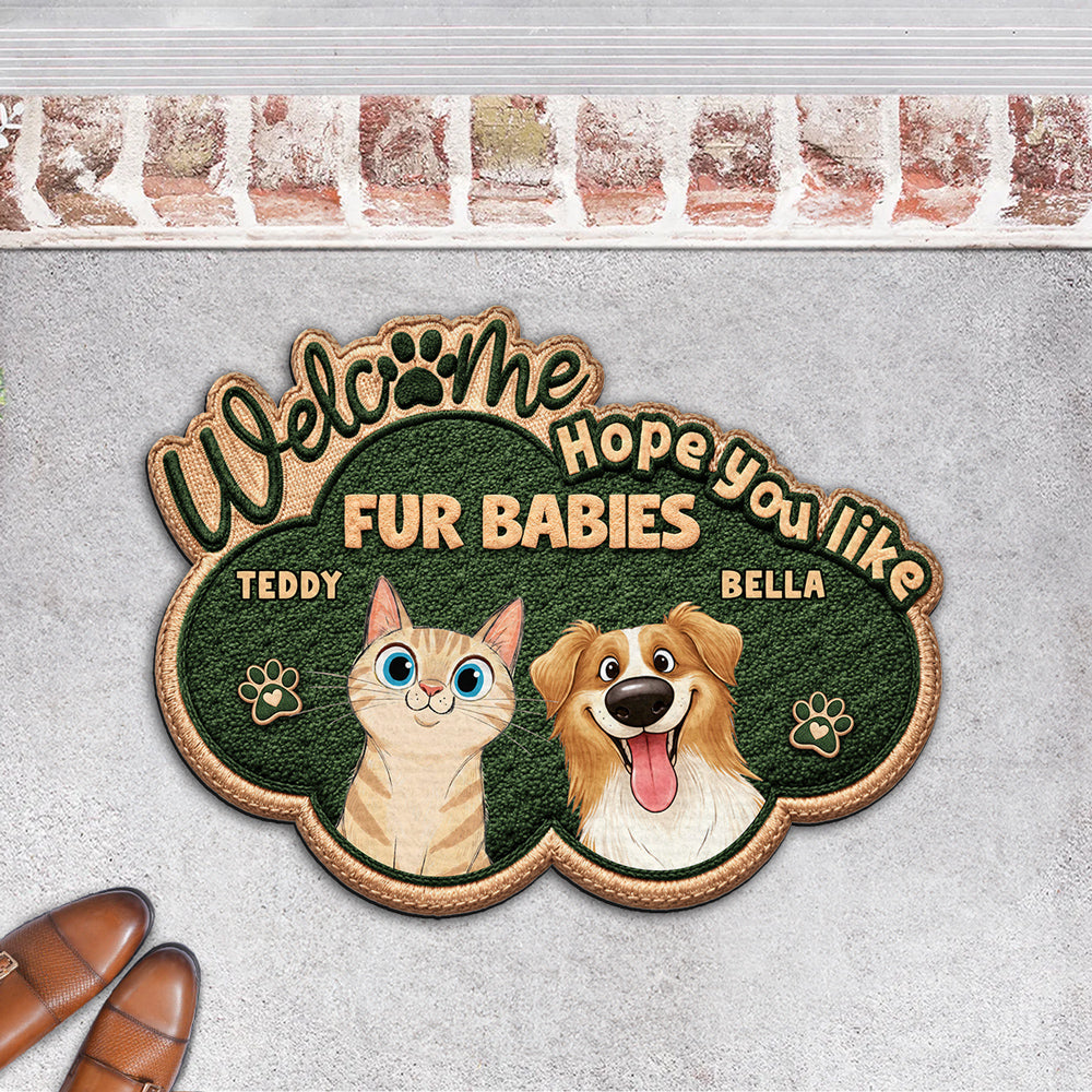 The Pet Makes The Rules - Personalized Custom Doormat
