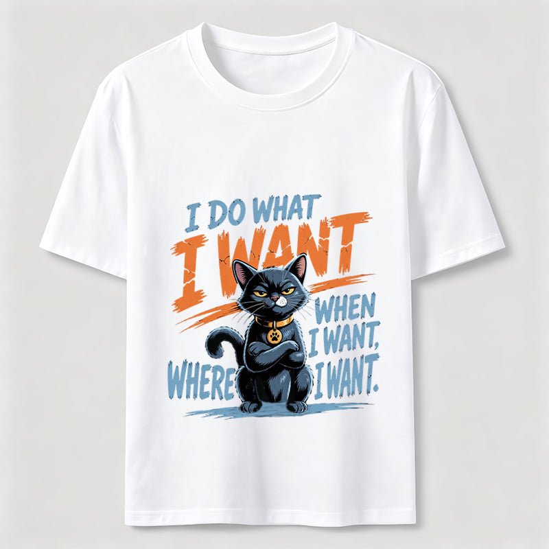 My Cat, My Rules Attitude Cat Lover Tee