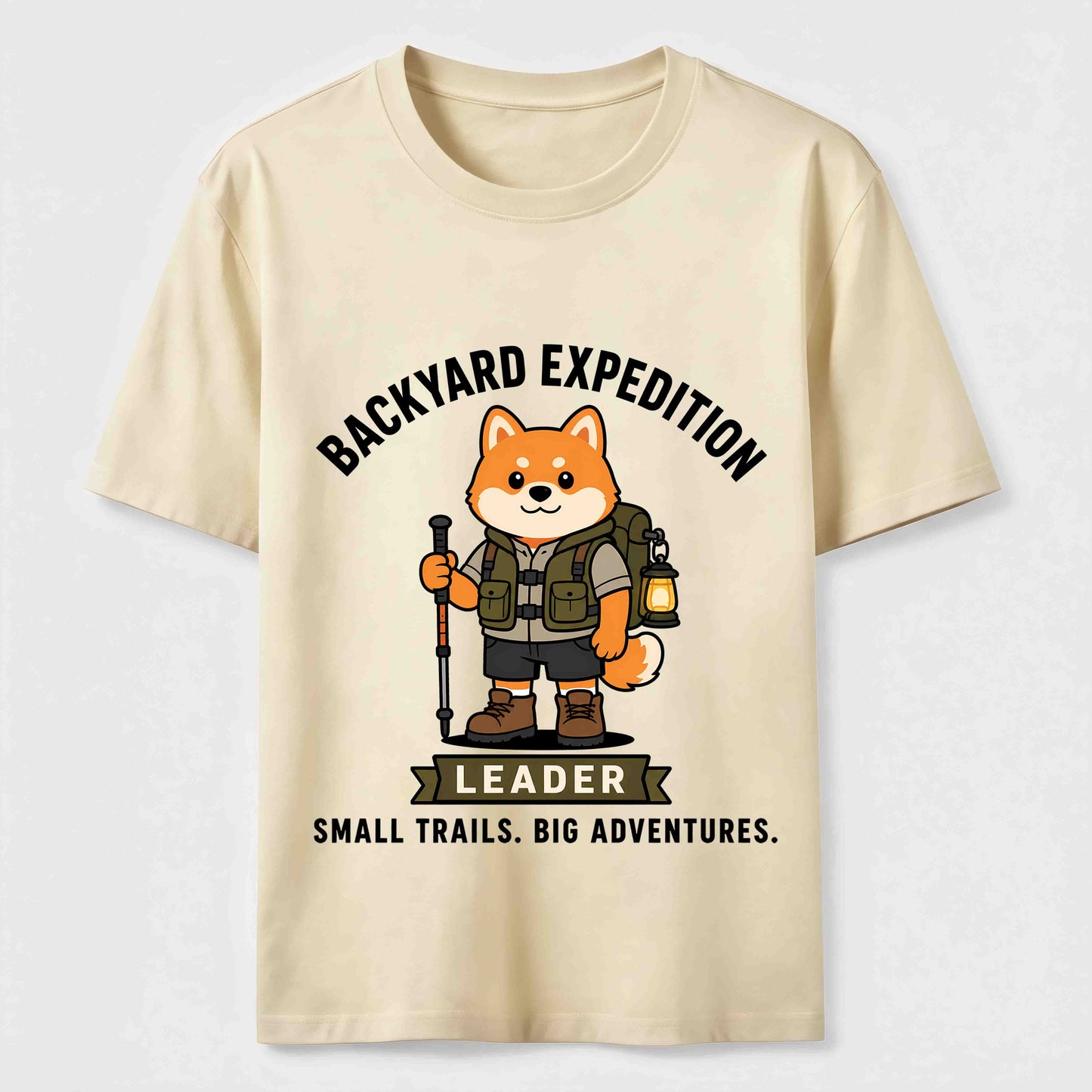 Shiba Inu Explorer Tee Outdoor Dog Lover T-Shirt