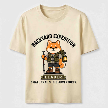 Shiba Inu Explorer Tee Outdoor Dog Lover T-Shirt