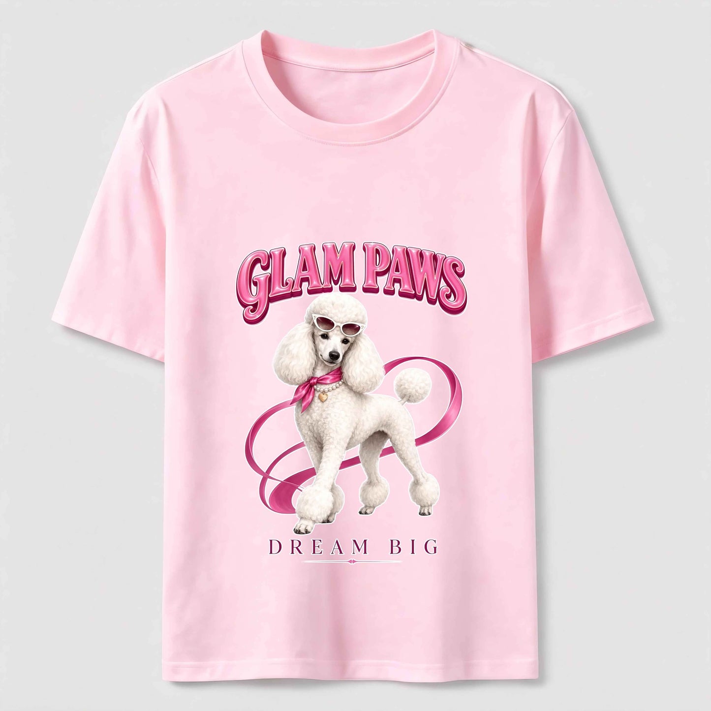 Glam Paws Fashion Dog Graphic Tee