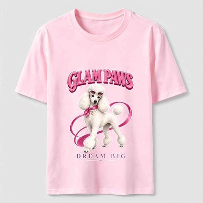 Glam Paws Fashion Dog Graphic Tee