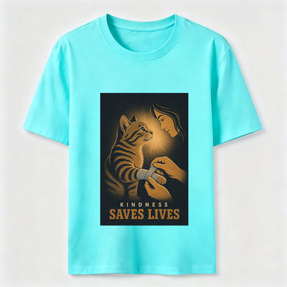 Every Paw Deserves Love – Cat Lover Graphic Tee