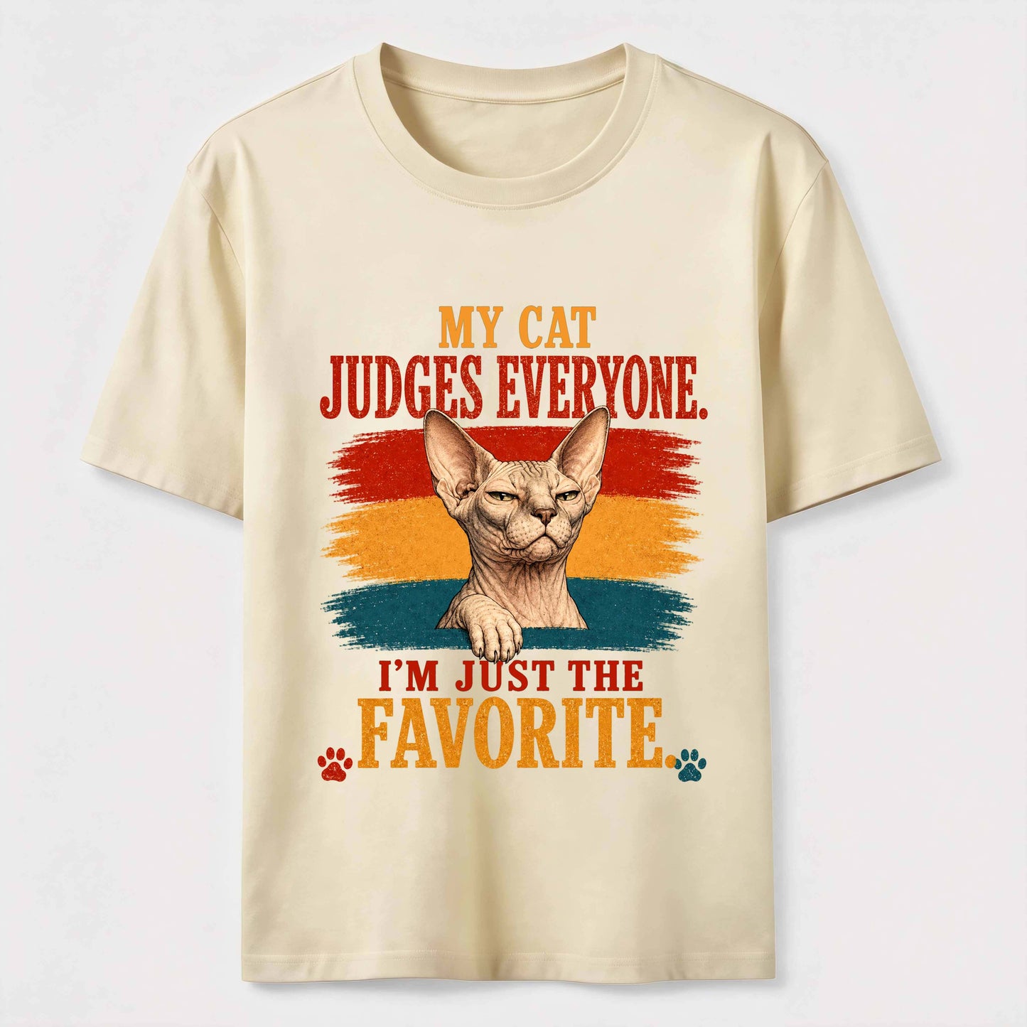 My Cat Judges Everyone Tee