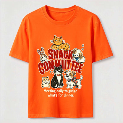 Pet Dinner Committee Humor T-Shirt