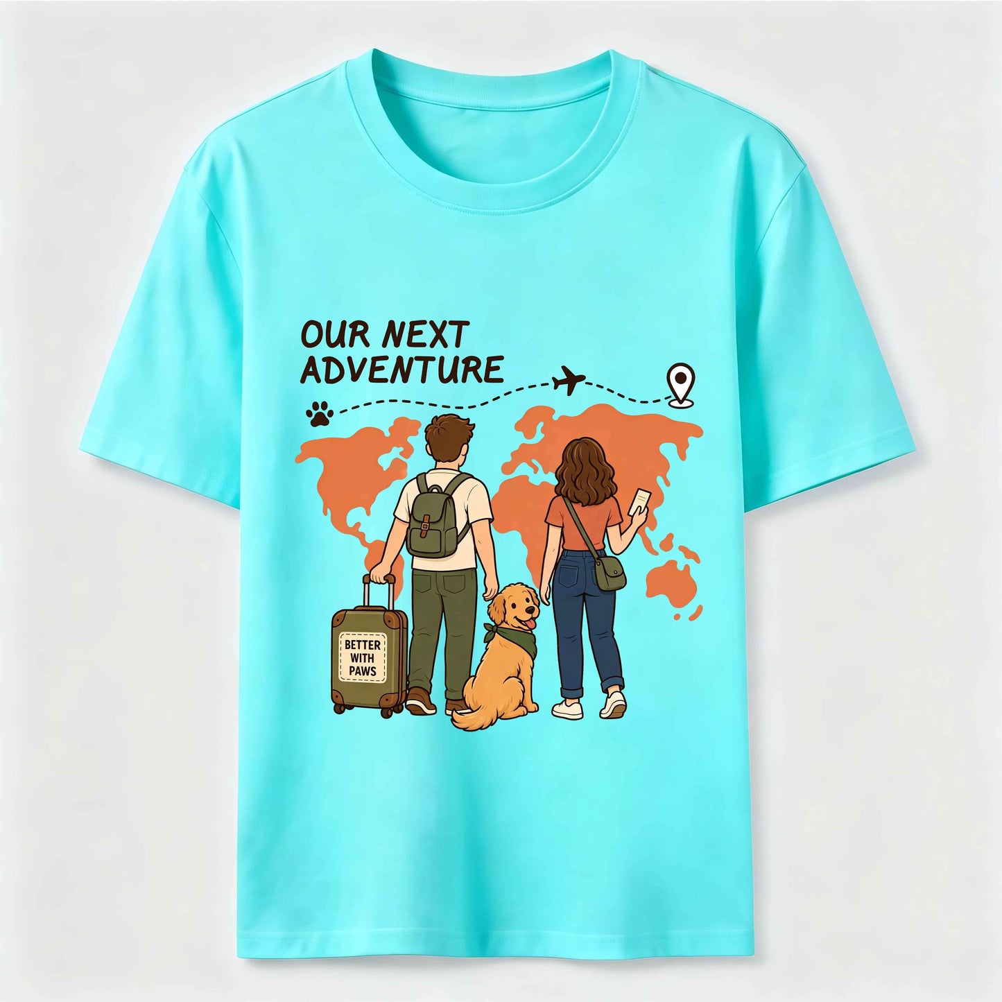 Our Next Adventure Dog T-Shirt