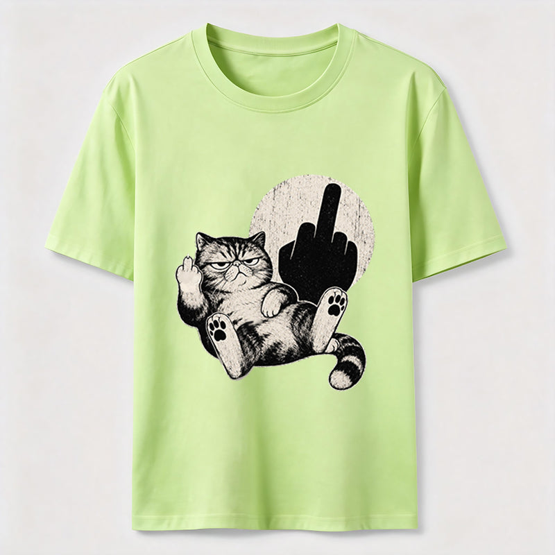 Unbothered Cat Attitude Tee
