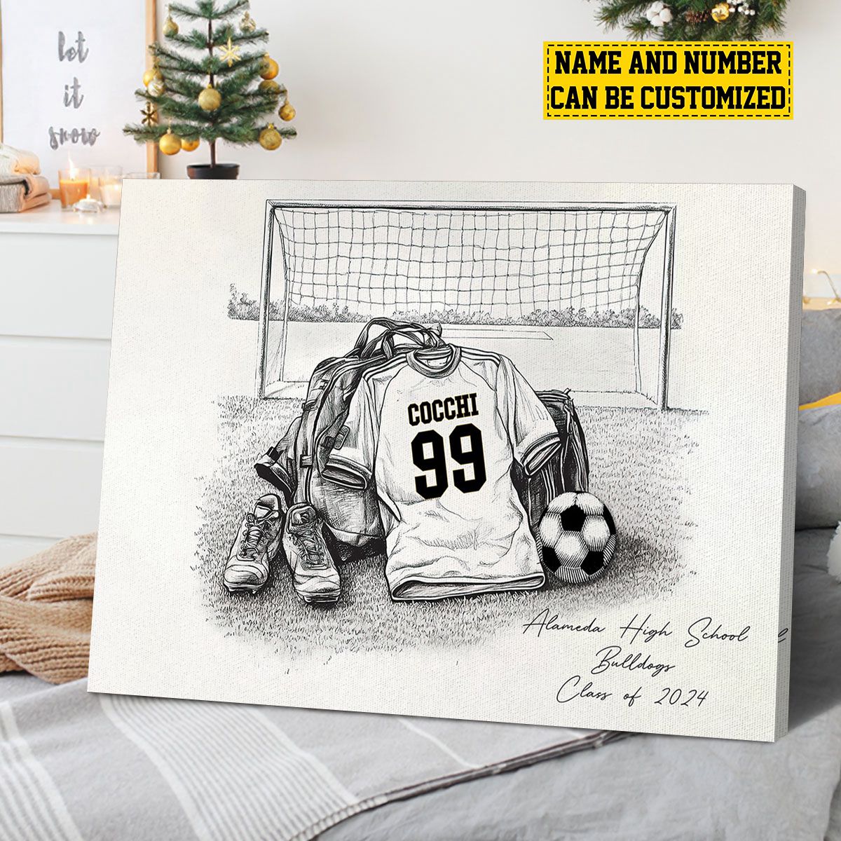 Canvas / Poster gift-ready design for Son/Grandson