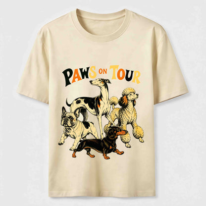 Dog Pack Road Trip Graphic T-Shirt