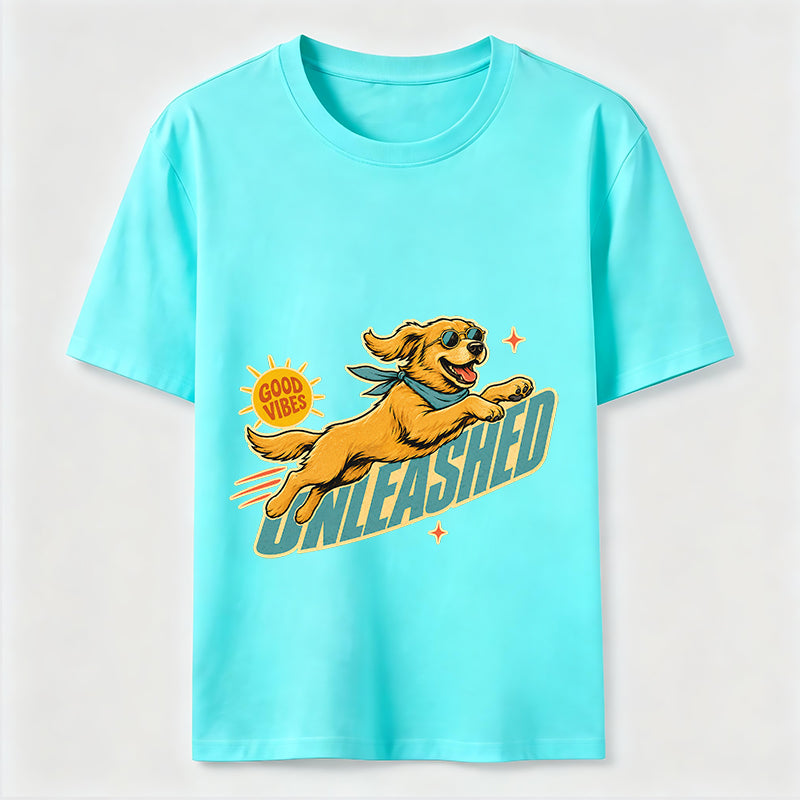 Golden Retriever Unleashed Tee