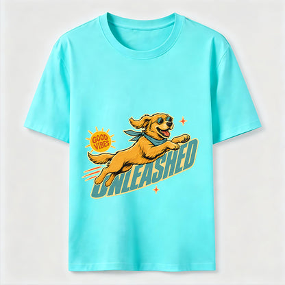 Golden Retriever Unleashed Tee