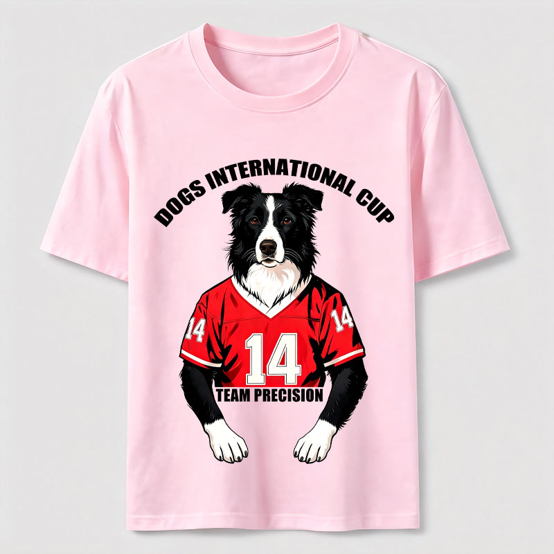 Team Precision Border Collie Athletic T-Shirt