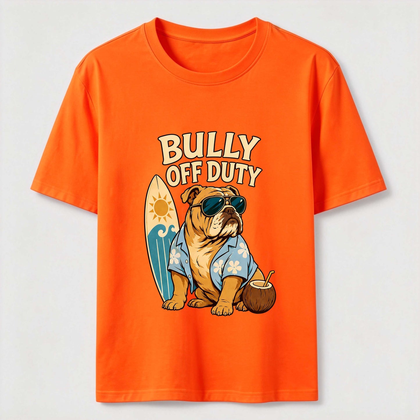 Bully Off Duty Bulldog T-Shirt