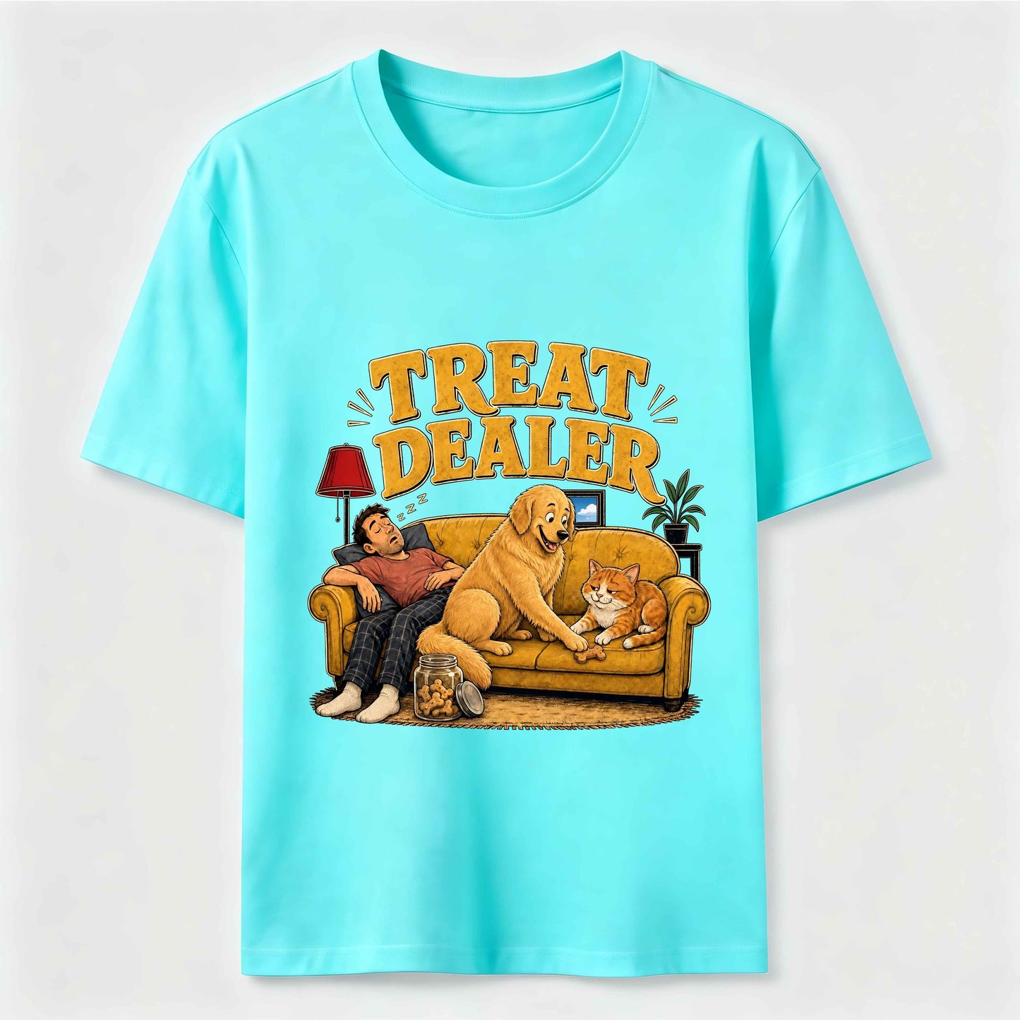 Funny Dog & Cat Parent Graphic Tee for Pet Lovers