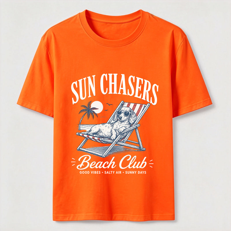 Sun Chasers Beach Dog Tee