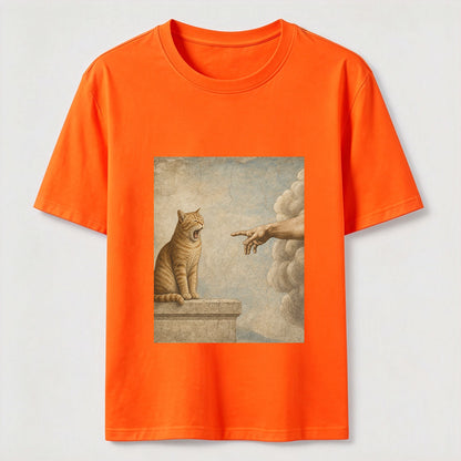 Creation Of Cat Art Tee