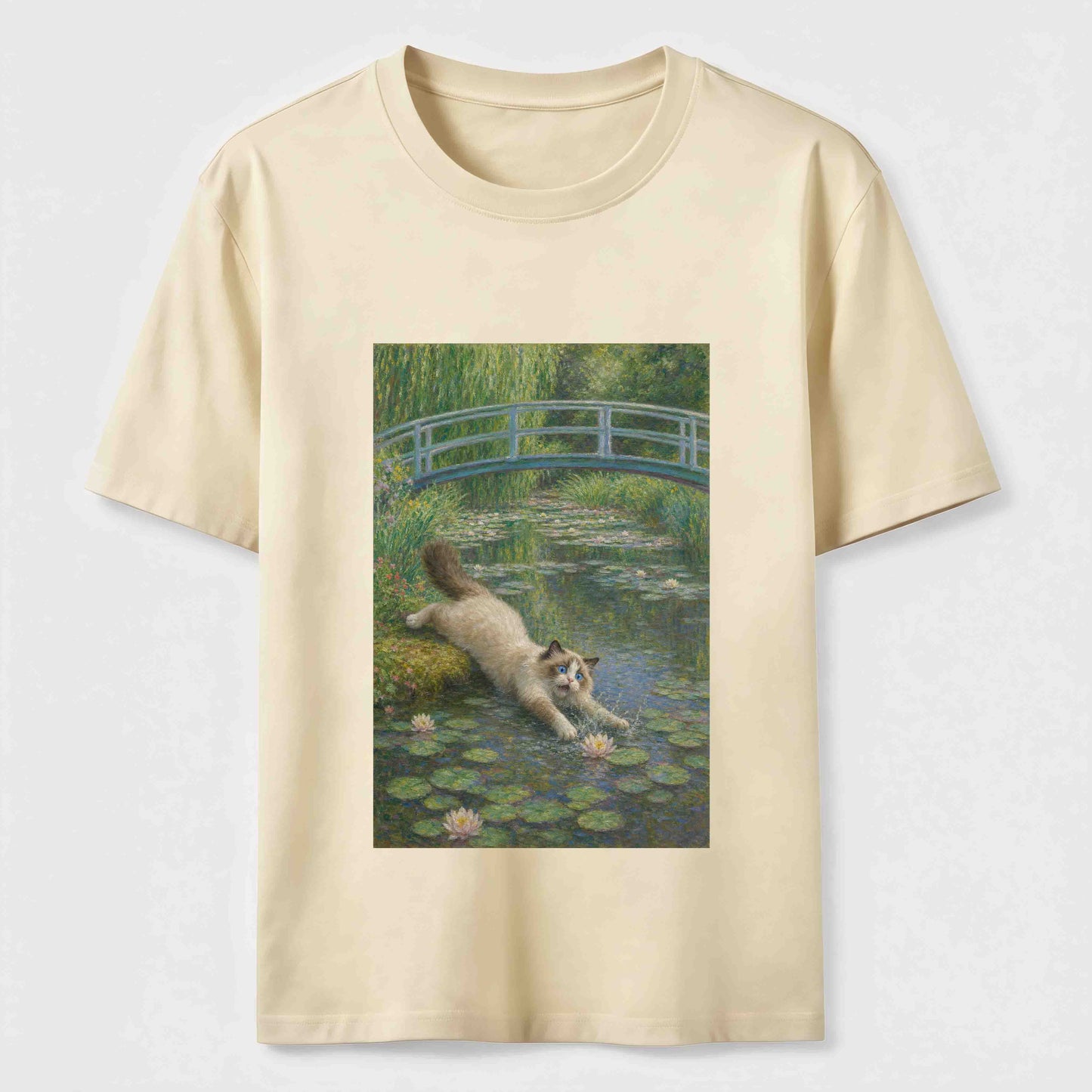 The Cat Who Jumped Into Monet’s Painting