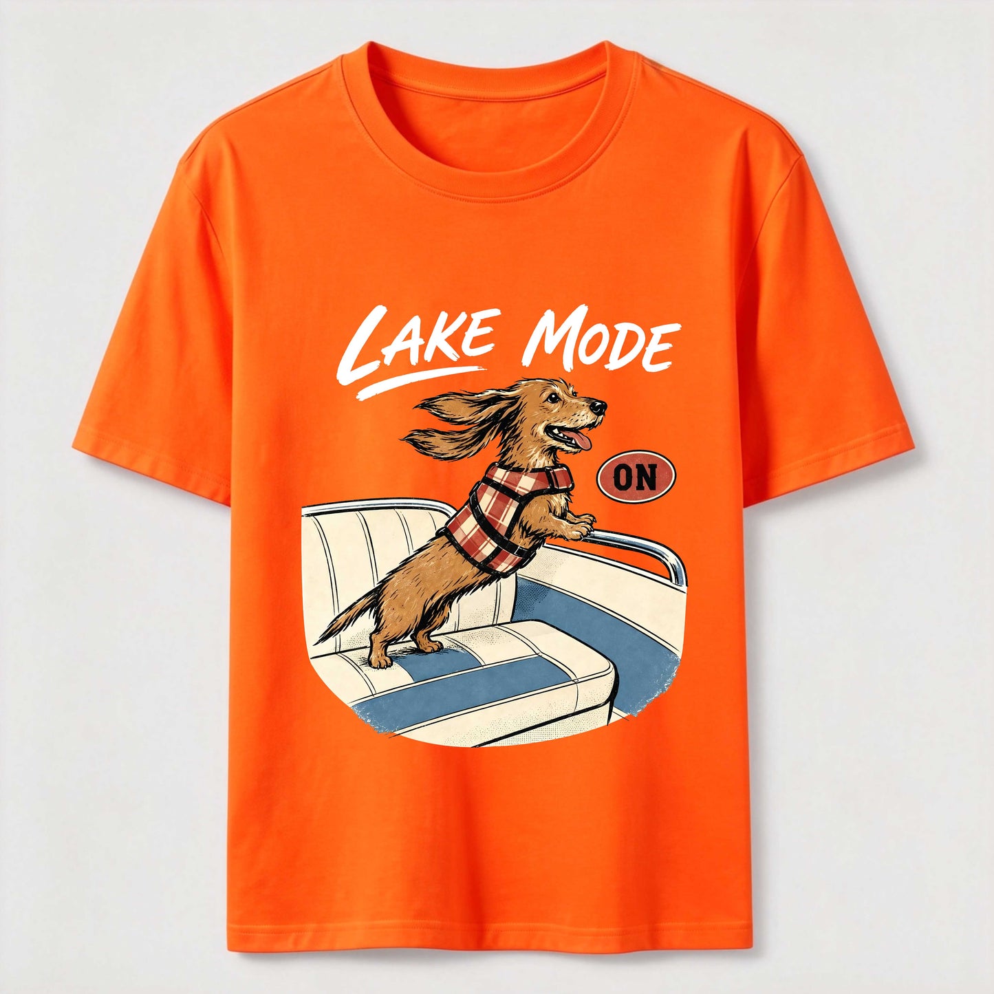 Lake Mode Dachshund Dog Tee