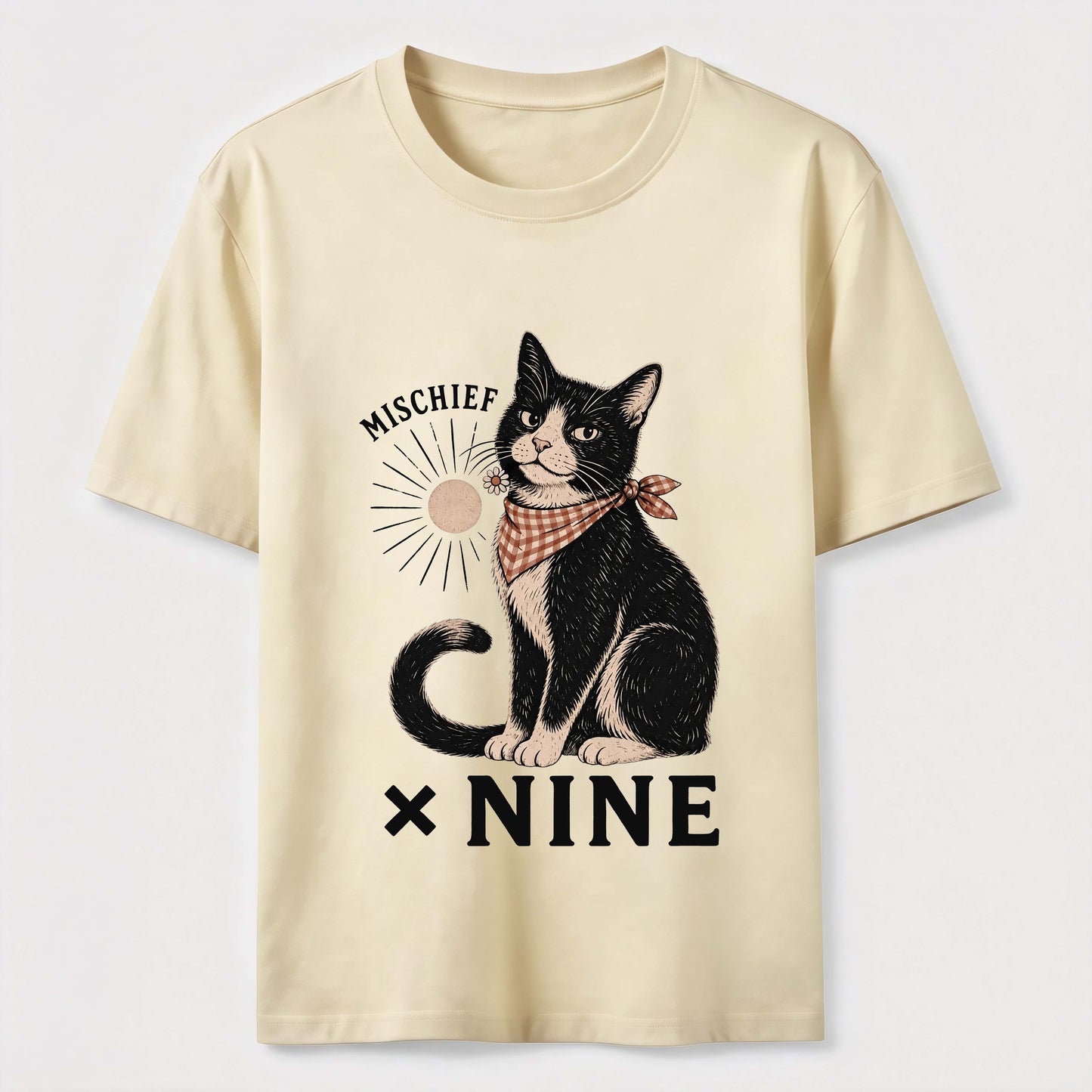 Mischief Times Nine Cat Tee