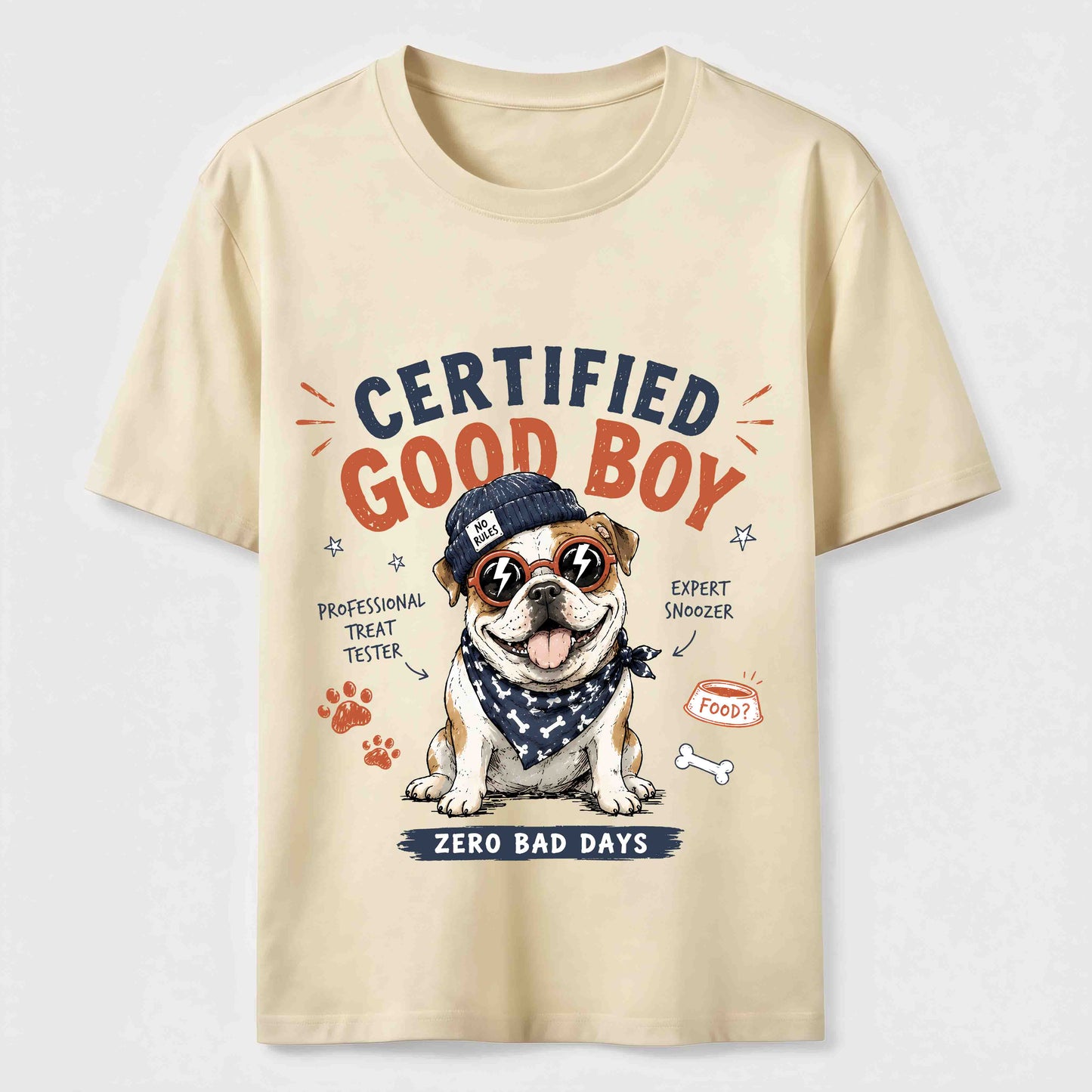 Certified Good Boy Dog Tee