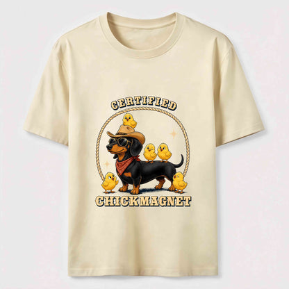 Certified Chick Magnet Dachshund T-Shirt