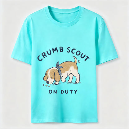 Crumb Scout On Duty Dog Tee