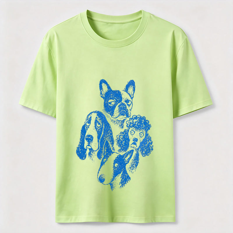 Blue Dog Squad Graphic Tee