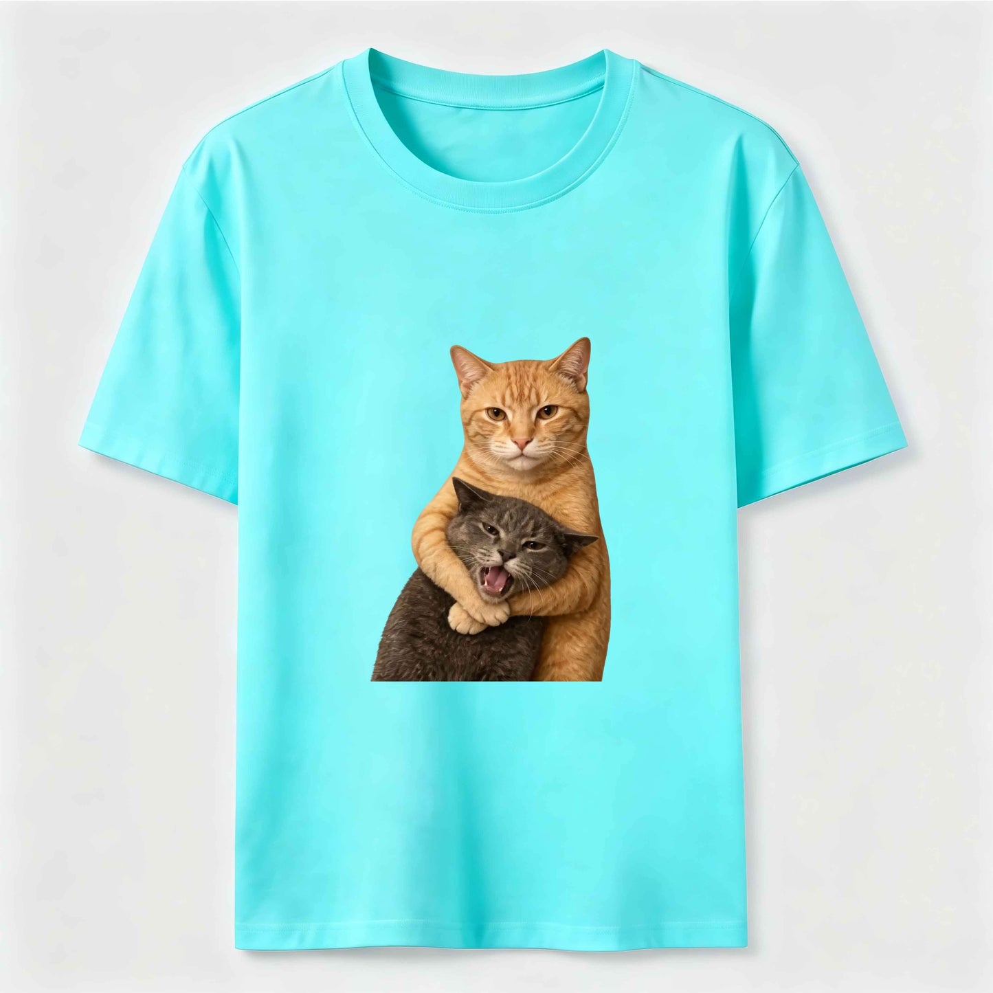 Nobody Messes With My Little Cat Graphic Tee