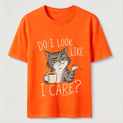 Do I Look Like I Care Cat T-Shirt