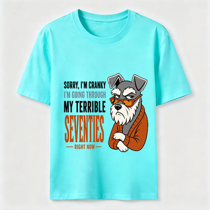 Terrible Seventies Cranky Schnauzer T-Shirt