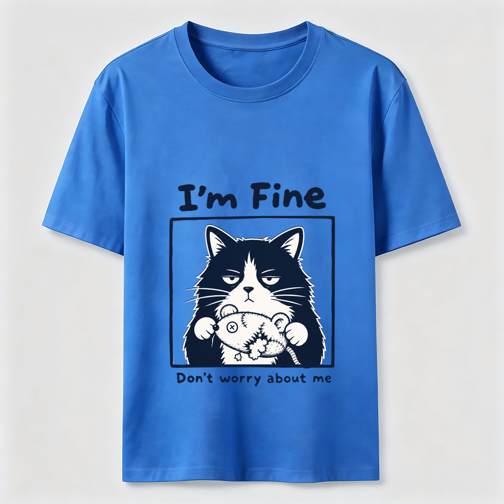 I'm Fine Grumpy Cat T-Shirt