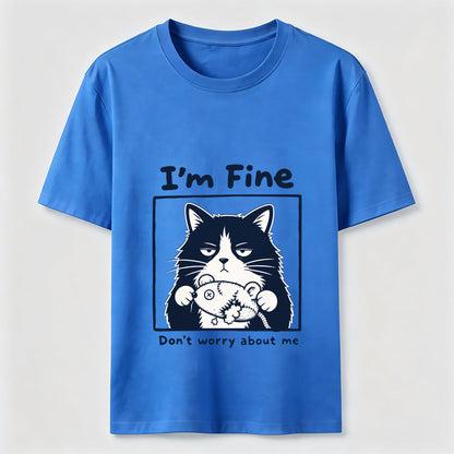 I'm Fine Grumpy Cat T-Shirt