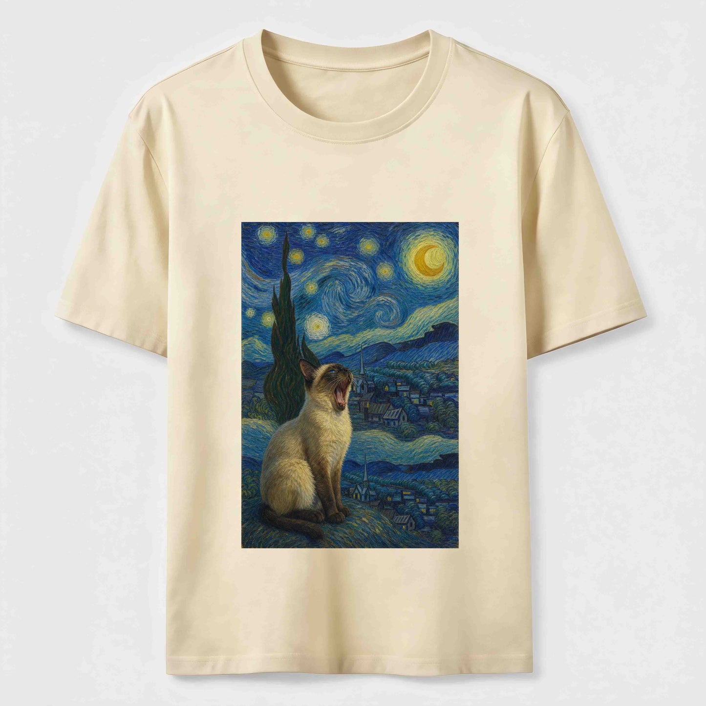 The Cat Who Recreated Starry Night