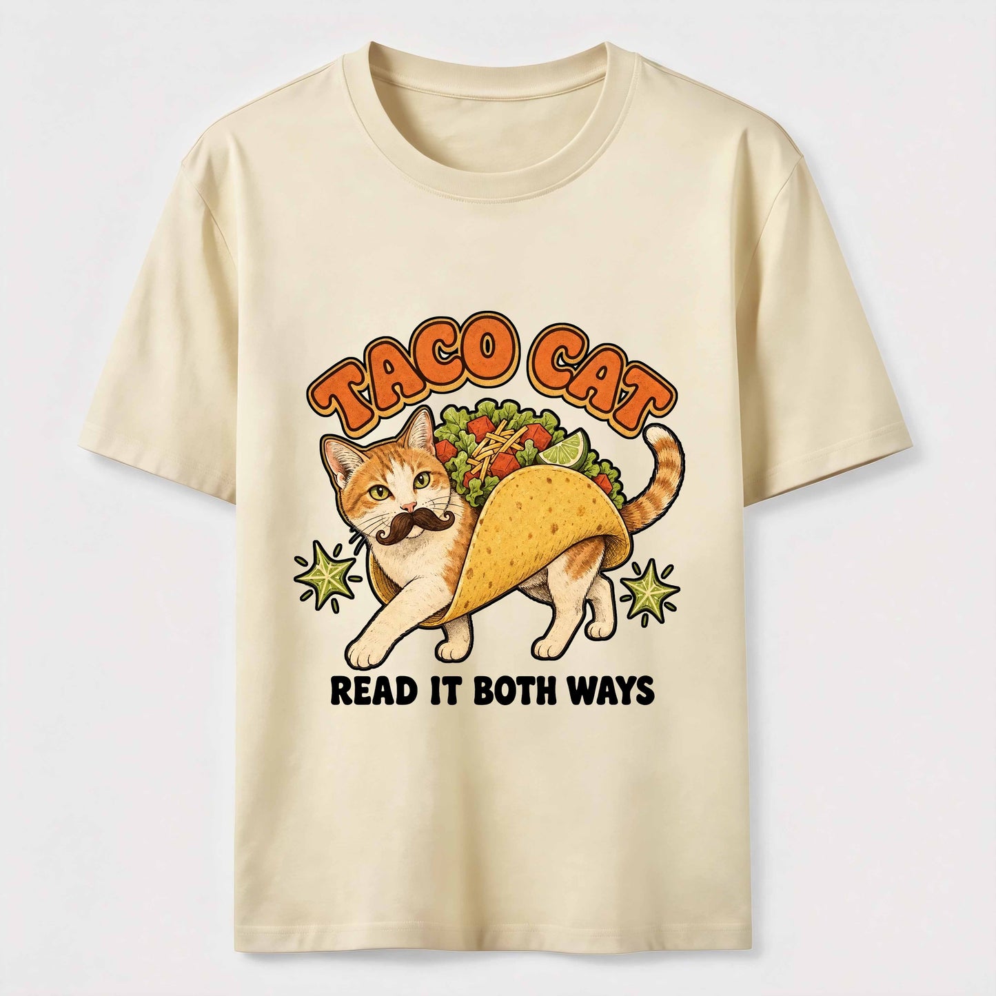 Palindrome Taco Kitty Tee
