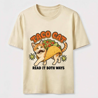 Palindrome Taco Kitty Tee
