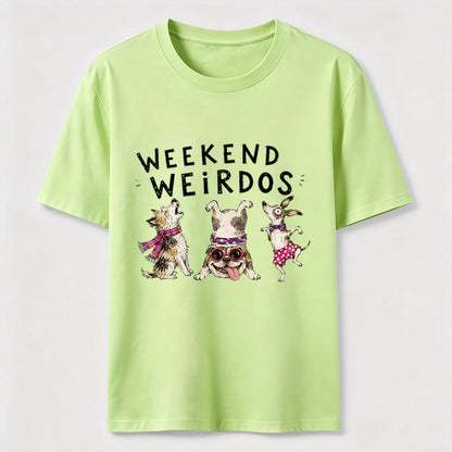 Weekend Weirdos Dog Crew Tee