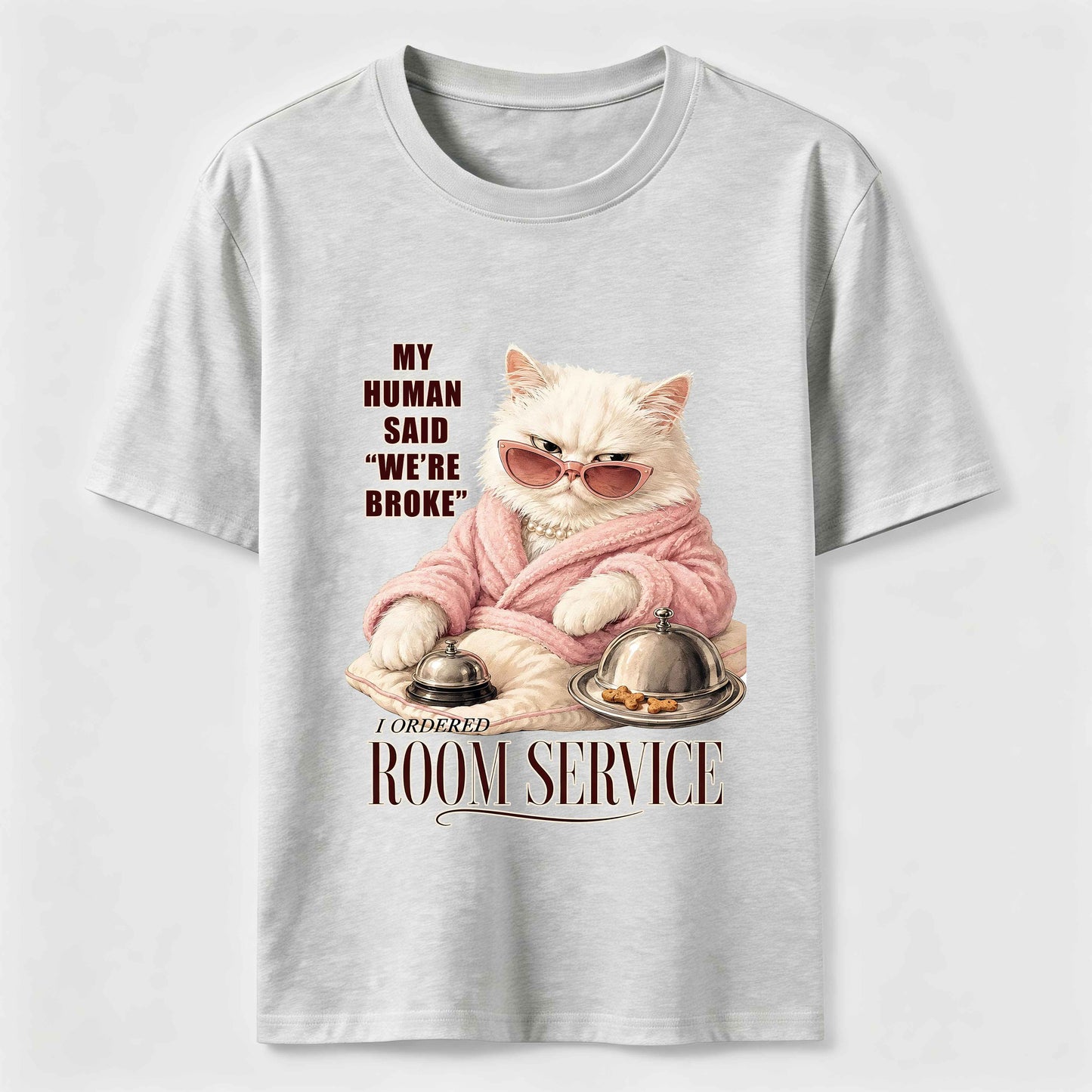 Room Service Luxury Cat T-Shirt