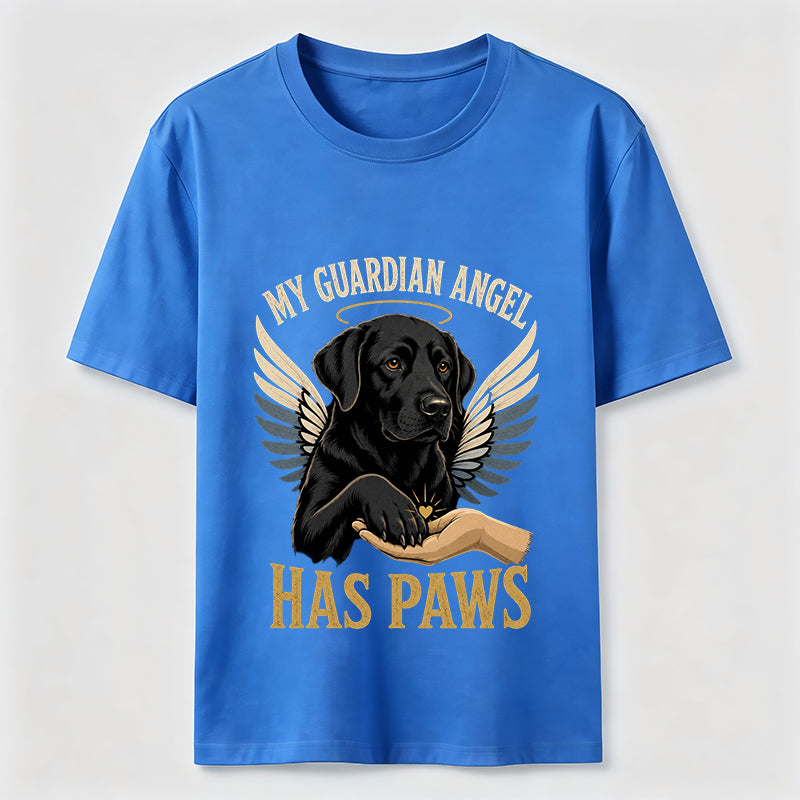 My Guardian Angel Has Paws T-Shirt